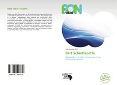 Bookcover of Bert Schiettecatte