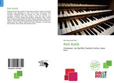 Bookcover of Petr Kotik
