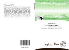 Motorola MING kitap kapağı