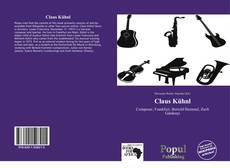 Claus Kühnl kitap kapağı