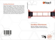 Capa do livro de Sandhya Shantaram 