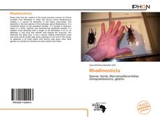Buchcover von Rhadinosticta