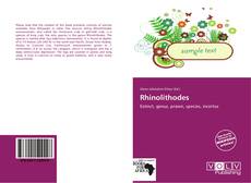 Capa do livro de Rhinolithodes 