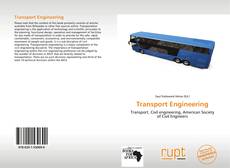 Transport Engineering kitap kapağı