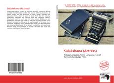 Capa do livro de Sulakshana (Actress) 