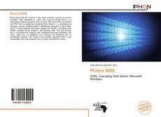 Portada del libro de Prince XML