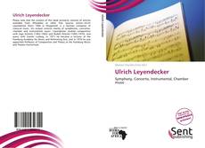 Ulrich Leyendecker kitap kapağı