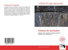 Bookcover of Château de Guirbaden