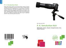 Buchcover von P. K. Venukuttan Nair