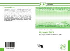 Motorola SLVR kitap kapağı