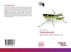 Buchcover von Taebaeksaukia