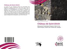 Capa do livro de Château de Saint-Ulrich 
