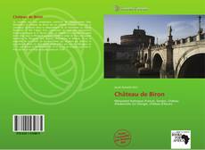 Château de Biron kitap kapağı