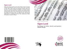 Signe Lund kitap kapağı