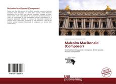 Buchcover von Malcolm MacDonald (Composer)