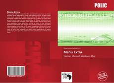 Buchcover von Menu Extra