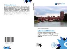 Château Malromé kitap kapağı