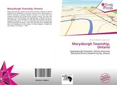 Bookcover of Marysburgh Township, Ontario