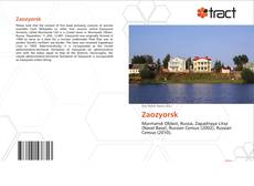 Capa do livro de Zaozyorsk 