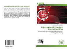 Bookcover of International Standard Name Identifier