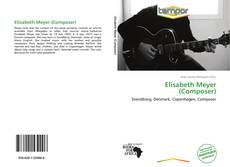 Capa do livro de Elisabeth Meyer (Composer) 