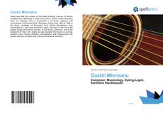Bookcover of Costin Miereanu