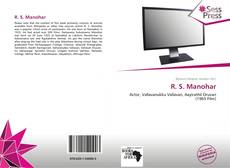 Bookcover of R. S. Manohar