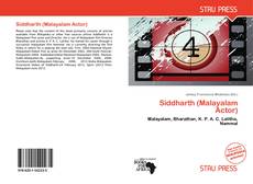 Couverture de Siddharth (Malayalam Actor)