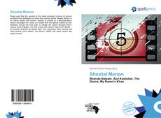 Bookcover of Sheetal Menon