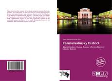Обложка Karmaskalinsky District