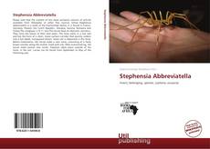 Stephensia Abbreviatella kitap kapağı