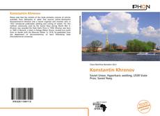 Bookcover of Konstantin Khrenov