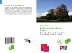 Bookcover of Château de la Motte-Broons