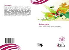 Actaeopsis kitap kapağı