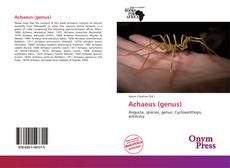 Buchcover von Achaeus (genus)