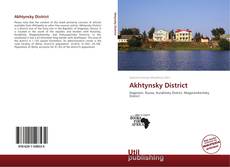 Buchcover von Akhtynsky District