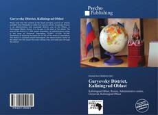 Buchcover von Guryevsky District, Kaliningrad Oblast