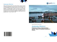 Askizsky District kitap kapağı