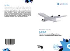 Bookcover of Ad Opt