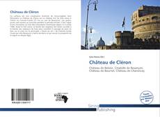 Capa do livro de Château de Cléron 
