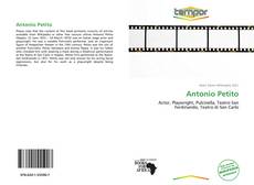 Capa do livro de Antonio Petito 