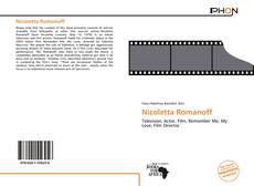 Nicoletta Romanoff的封面