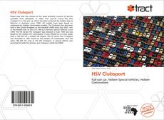 HSV Clubsport kitap kapağı