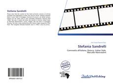 Capa do livro de Stefania Sandrelli 