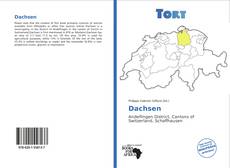 Bookcover of Dachsen