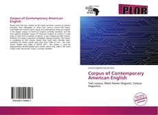 Corpus of Contemporary American English kitap kapağı