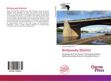 Birilyussky District kitap kapağı