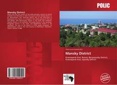 Portada del libro de Mansky District