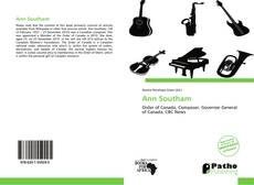 Bookcover of Ann Southam