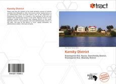 Buchcover von Kansky District